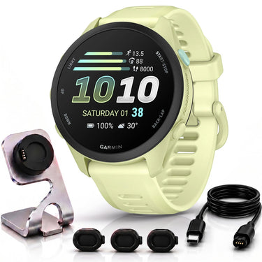 Garmin Forerunner 70 Citron with Charging Bundle