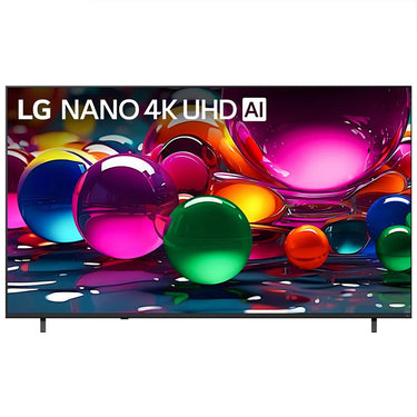 LG 85-Inch Nano 4K UHD AI NU70 Smart TV (2026) w/ 1 YR Extended Warranty Bundle