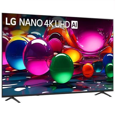 LG 85-Inch Nano 4K UHD AI NU70 Smart TV (2026) w/ 1 YR Extended Warranty Bundle