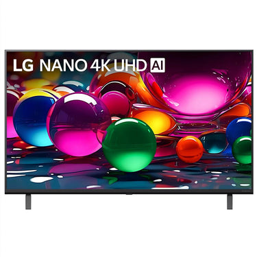 LG 43-Inch Nano 4K UHD AI NU70 Smart TV (2026) w/ 1 YR Extended Warranty Bundle