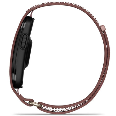 Garmin L-XL CIRQA Smart Band - Screenless 24/7 Health + Fitness Tracker, Mauve