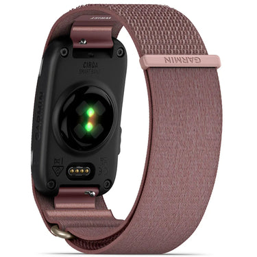 Garmin L-XL CIRQA Smart Band - Screenless 24/7 Health + Fitness Tracker, Mauve