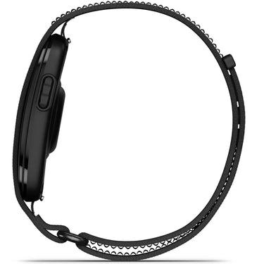 Garmin L-XL CIRQA Smart Band - Screenless 24/7 Health + Fitness Tracker, Black