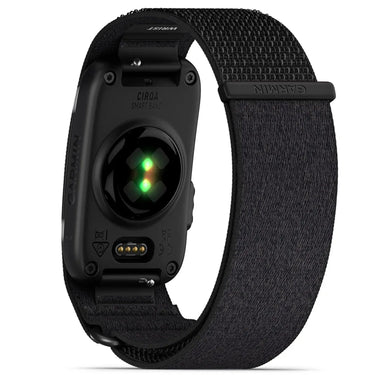 Garmin L-XL CIRQA Smart Band - Screenless 24/7 Health + Fitness Tracker, Black