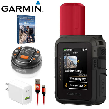 Garmin inReach Mini 3 Plus Satellite Communicator w/ Deco Gear Master Guide Bundle