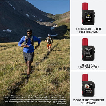 Garmin inReach Mini 3 Plus Satellite Communicator w/ Deco Gear Master Guide Bundle