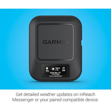 Garmin inReach Messenger Handheld Satellite Communicator +Deco Gear Master Guide Bundle