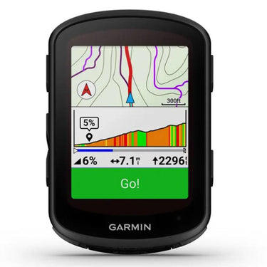 Garmin Edge 840 Solar, GPS Cycling Computer, Device Only +Deco Gear Master Guide Bundle