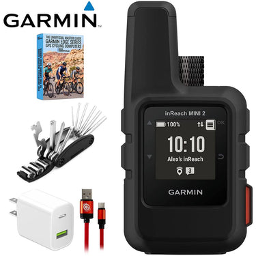 Garmin inReach Mini 2 Portable Satellite Communicator w/ Deco Gear Master Guide Bundle