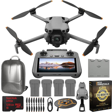 DJI Mini 5 Pro Drone Fly More Combo 4 Battery w/ DJI RC 2 +26 Month Protection Kit