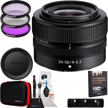 Nikon NIKKOR Z 24-50mm F4-6.3 Lens Full Frame Kit for Z-Mount Mirrorless Camera Bundle