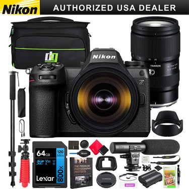Nikon Z6III Mirrorless Camera Body Kit + Tamron 28-75mm F2.8 Di III VXD G2 Lens Bundle
