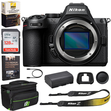 Nikon Z5II Full-Frame FX-format Mirrorless Camera Body + Deco Essentials eBook