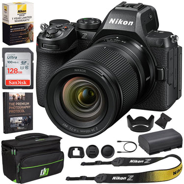 Nikon Z5II FX Full-Frame Mirrorless Camera w/ 24-105mm Lens Kit +Deco Essentials eBook