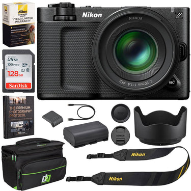 Nikon ZR Cinema Camera, 6K Full-Frame, RED  (50mm Lens Kit) + Deco Essentials eBook