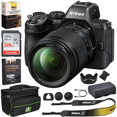 Nikon Z5II FX Full-Frame Mirrorless Camera w/ 24-200mm Lens Kit +Deco Essentials eBook