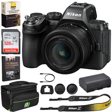Nikon Z5II FX Full-Frame Mirrorless Camera w/ 24-50mm Lens Kit +Deco Essentials eBook