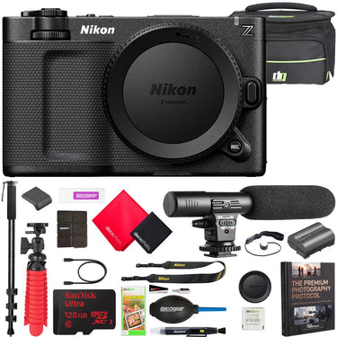 Nikon ZR Cinema Camera 6K Full-Frame (Body Only) + Content Creator Bundle