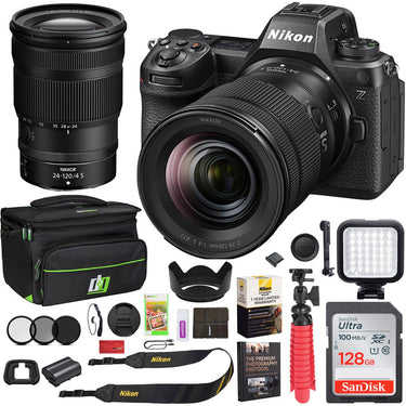 Nikon Z6 III Mirrorless Camera with 24-120mm f/4 S Lens Kit + Accessories Bundle