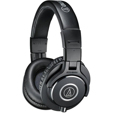 Audio-Technica Professional Studio Wired Headphone Black with Case and Stand