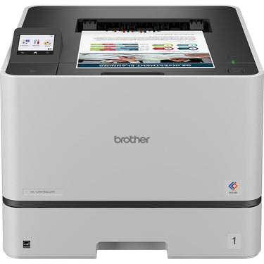 Brother Business Color Laser Printer with Networking+26 Month Protection Bundle