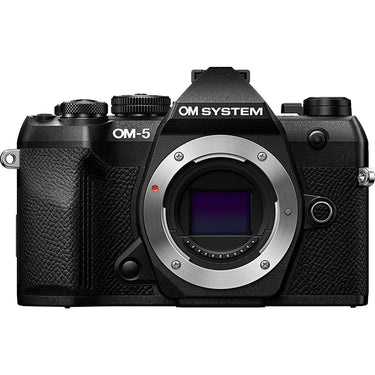 OM SYSTEM Olympus OM-5 Mark II 20.4MP 4K Video Digital Camera Body; Black + Hiking Bundle