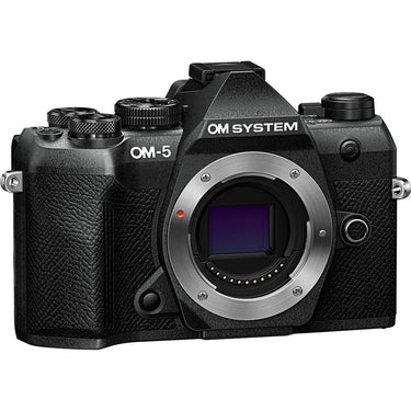 OM SYSTEM Olympus OM-5 Mark II 20.4MP 4K Video Digital Camera Body; Black + Hiking Bundle