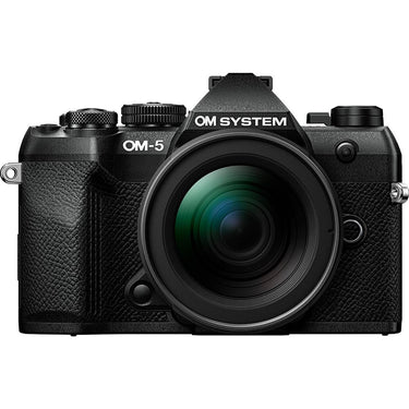 OM SYSTEM Olympus OM-5 Mark II 12-45mm Pro Lens Kit in Black + Hiking Bundle