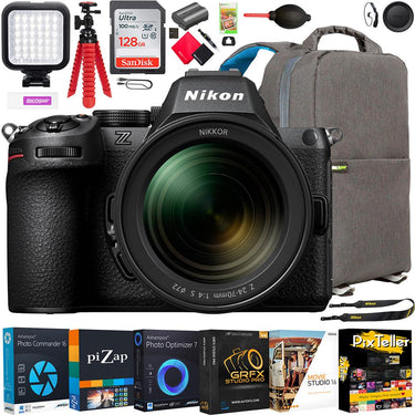 Nikon Z5 II with 24-70mm f/4 S Lens Mirrorless Camera Bundle with Accessory Kit
