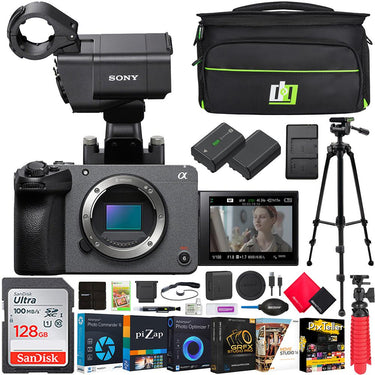 Sony Cinema Line FX30 Super 35 Camera Body Kit + XLR Top Handle Unit Filmmaker Bundle