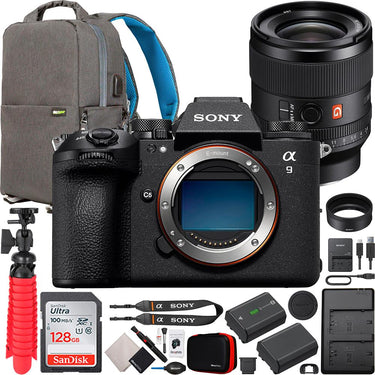 Sony Alpha 9 III Full Frame Mirrorless Camera ILCE-9M3 + 35mm F1.4 GM Lens Bundle