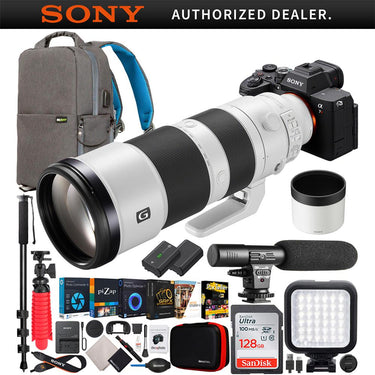 Sony a7R V Full Frame Mirrorless Camera + 200-600mm F5.6-6.3 G OSS Lens Kit Bundle