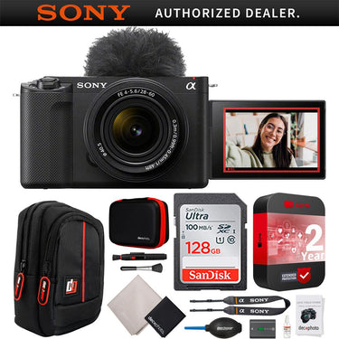 Sony ZV-E1 Full Frame Mirrorless Vlog Camera Black + 28-60mm Lens + Extended Warranty