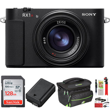 Sony RX1R III Compact Full-Frame Digital Camera 61MP - Black w/ Accessories Bundle