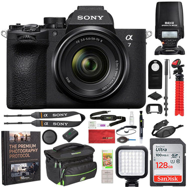 Sony a7 V Full-frame Mirrorless Camera with 28-70mm II Lens + Accessories Bundle