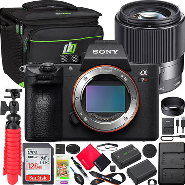 Sony a7R IV Mirrorless Full Frame Camera Body Kit + Sigma 30mm F1.4 DC DN Lens Bundle