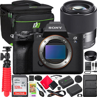 Sony a7S III Mirrorless Full Frame Camera Body Kit +Sigma 30mm F1.4 DC DN Lens Bundle