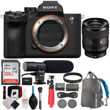 Sony a7 V Full-Frame Mirrorless Camera Body Only + 35mm Lens Accessory Bundle