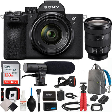Sony a7 V Full-Frame Mirrorless Camera (28-70mm + 24-105mm) Dual Lens Bundle