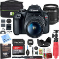 Canon T7 EOS Rebel DSLR Camera EF-S 18-55mm f/3.5-5.6 IS II Lens 2 Battery Bundle
