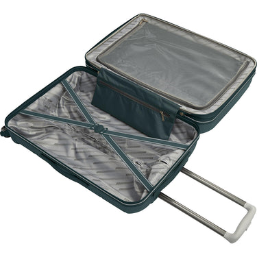 American Tourister Stratum 2.0 Expandable Hardside Luggage Set, Pine Green (Carry-on/Med)