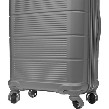 American Tourister Stratum 2.0 Expandable Hardside Luggage Set, Silver (Carry-on/Med)