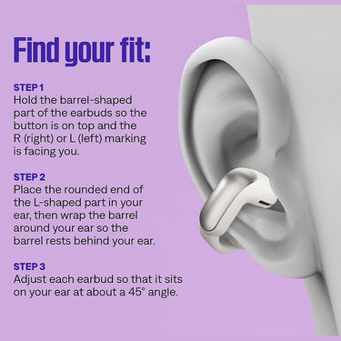 Bose Ultra Open Earbuds - Moonstone Blue