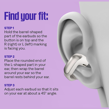 Bose Ultra Open Earbuds - Moonstone Blue