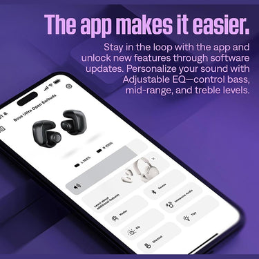 Bose Ultra Open Earbuds - White Smoke