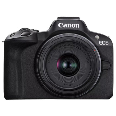 Canon EOS R50 Mirrorless Camera with 2 Lens Kit 18-45mm + 55-210mm IS STM + Pro Bundle