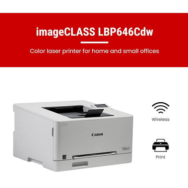 Canon Color imageCLASS LBP646Cdw Wireless Laser Single-Function Printer