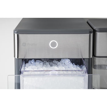 GE Profile Opal Nugget Countertop Ice Maker, Stainless Steel - Refurbished