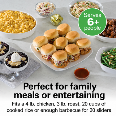 Hamilton Beach Stay or Go 20 Cup Portable Multi Cooker With Lid Latch