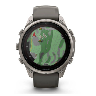 Garmin fenix 9 Pro inReach, Solar, 47 mm Titanium with Pebble Gray/Silver Gray Band